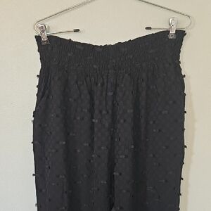 Rachel Comey | Black Swiss Dot Straight Leg Pants Size 8